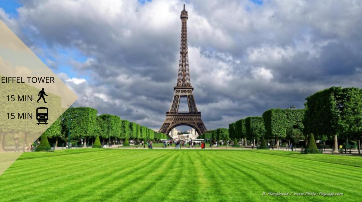 Appartement De Standing 1 - Tour Eiffel/Invalides Paris Exterior photo